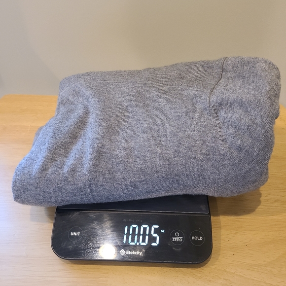 Vintage Reiss Women's Cardigan Sweater Size XXL Gray Turtleneck Cashmere Blend - Picture 10 of 10